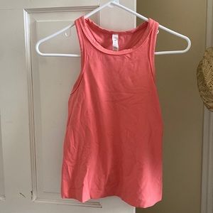 Pink Lululemon tank, size 4